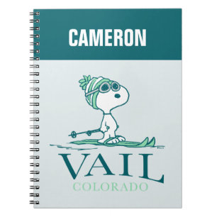 Peanuts Snoopy Vail Colorado Notebook