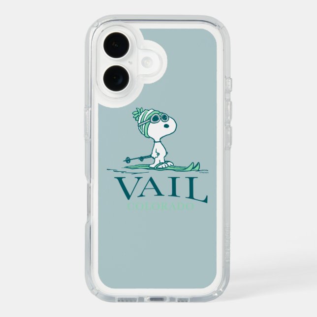 Peanuts | Snoopy Vail Colorado Speck iPhone Case (Front)