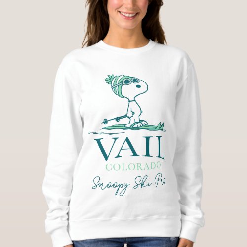 Peanuts  Snoopy Vail Colorado Sweatshirt