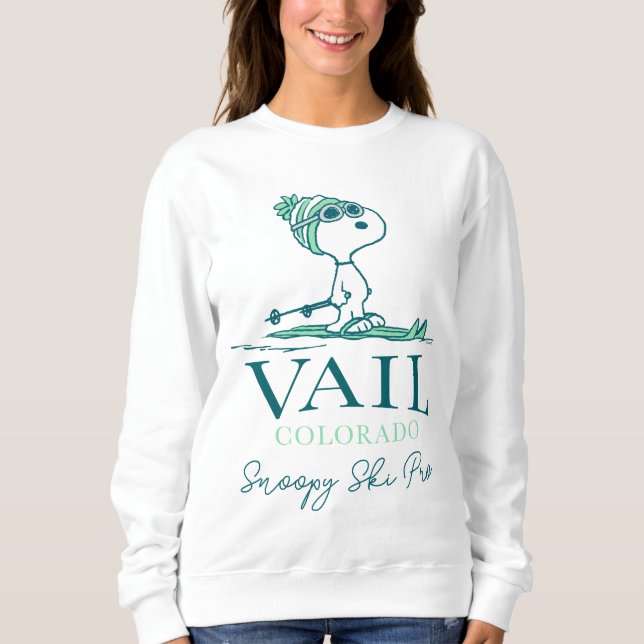 Peanuts | Snoopy Vail Colorado Sweatshirt (Front)