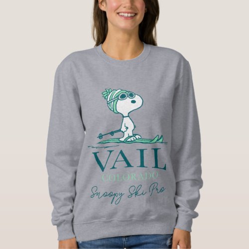 Peanuts  Snoopy Vail Colorado Sweatshirt