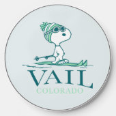 Peanuts | Snoopy Vail Colorado Wireless Charger (Front)