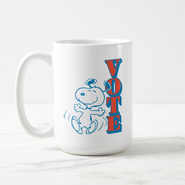 Peanuts | Snoopy - Vote Coffee Mug (Left)