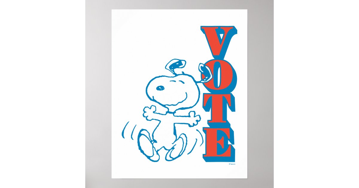 Get Out & Vote!  Snoopy pictures, Snoopy images, Snoopy and woodstock