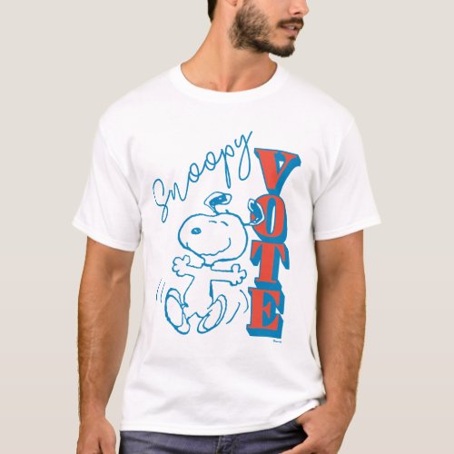 Peanuts  Snoopy _ Vote T_Shirt