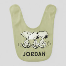 Peanuts | Snoopy Walking Tall Baby Bib