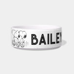 Peanuts | Snoopy Walking Tall Bowl<br><div class="desc">Check out this awesome Peanuts design featuring Snoopy.</div>