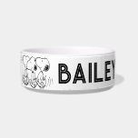 Peanuts | Snoopy Walking Tall Bowl<br><div class="desc">Check out this awesome Peanuts design featuring Snoopy.</div>