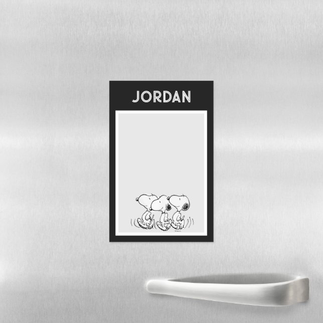 Peanuts | Snoopy Walking Tall Magnetic Dry Erase Sheet (In Situ)