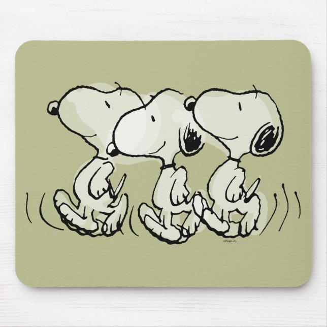 Peanuts | Snoopy Walking Tall Mouse Pad (Front)