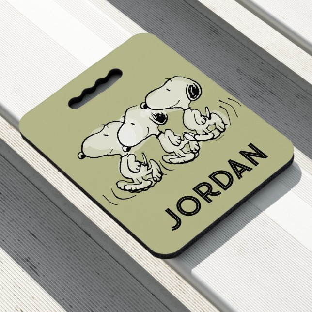 Peanuts | Snoopy Walking Tall Seat Cushion (In Situ)