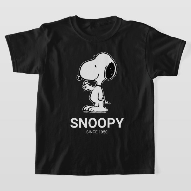 Peanuts | Snoopy Waves T-Shirt (Laydown)