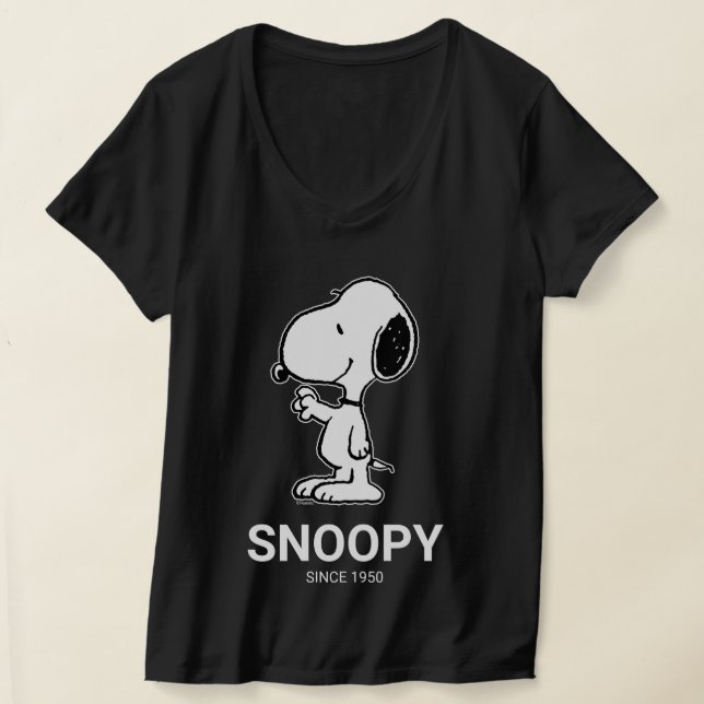 Peanuts | Snoopy Waves T-Shirt (Laydown)