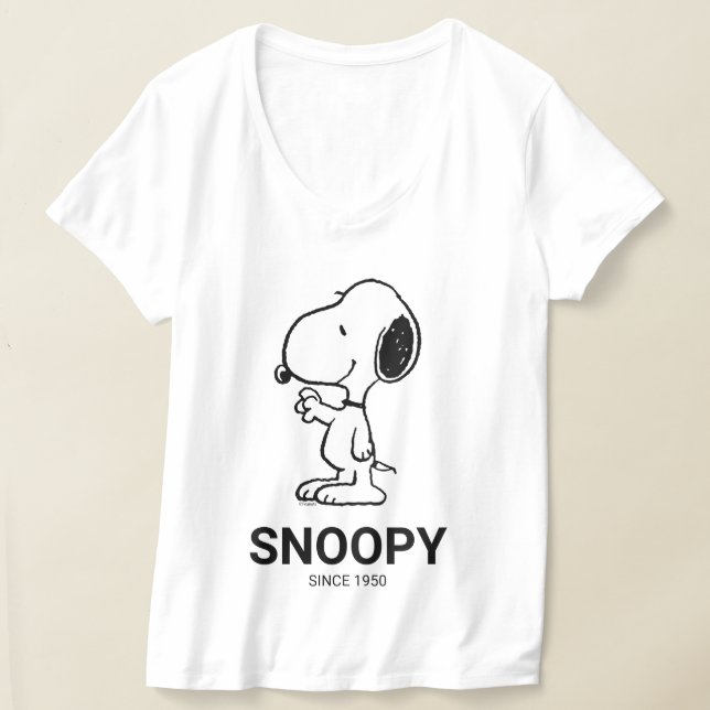 Peanuts | Snoopy Waves T-Shirt (Laydown)