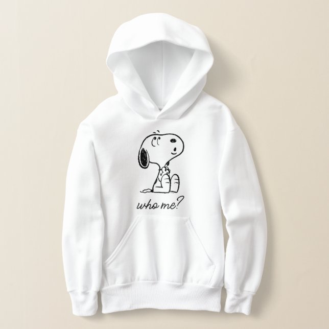 Peanuts | Snoopy Whistle Hoodie (Laydown)