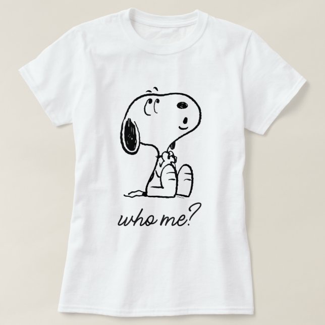 Peanuts | Snoopy Whistle T-Shirt (Design Front)