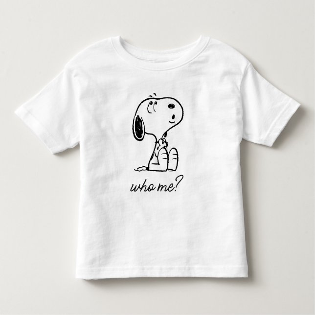 Peanuts | Snoopy Whistle Toddler T-shirt (Front)