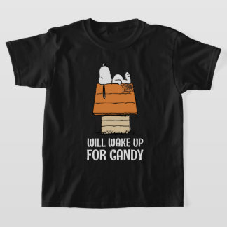 Peanuts | Snoopy Will Wake Up For Candy T-Shirt