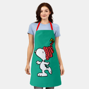 Peanuts   Snoopy Winter Beanie Cap Apron