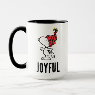 Peanuts Snoopy Winter Beanie Cap Mug