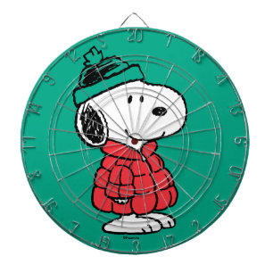 Peanuts   Snoopy Winter Coat & Hat Dart Board