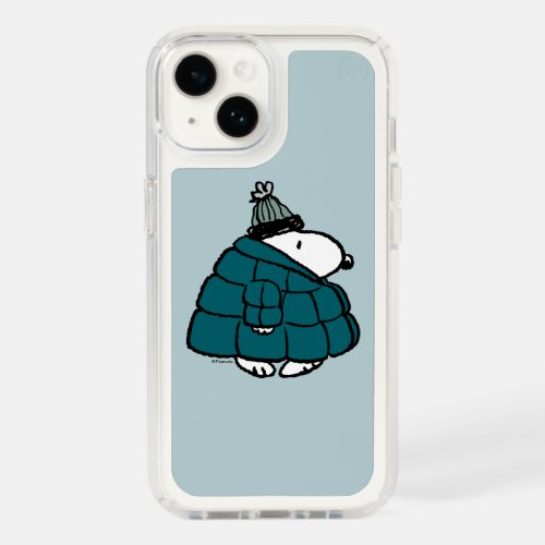 Peanuts  Snoopy Winter Puffer Jacket Speck iPhone 14 Case
