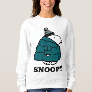 Peanuts | Snoopy Winter Puffer Jacket Sweatshirt
