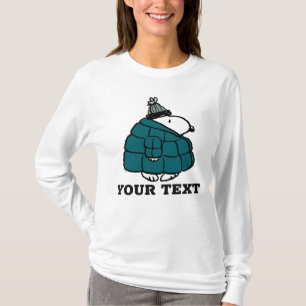 Peanuts Snoopy Winter Puffer Jacket T-Shirt