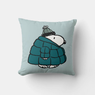 Peanuts | Snoopy Winter Puffer Jacket Patch | Zazzle