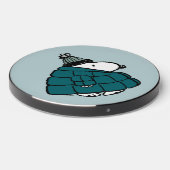 Peanuts | Snoopy Winter Puffer Jacket Wireless Charger (Front 2)