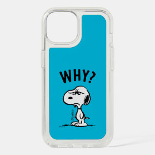 Peanuts   Snoopy Wonders Why? iPhone 15 Case