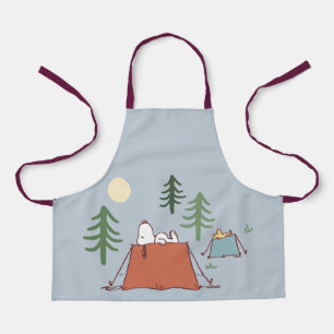 Peanuts   Snoopy & Woodstock   Add Your Name Apron