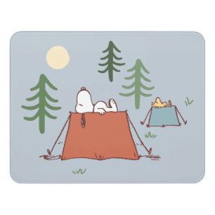 Peanuts Snoopy & Woodstock Add Your Name Door Sign