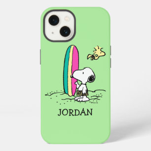 Peanuts Snoopy & Woodstock Add Your Name iPhone 13 Case