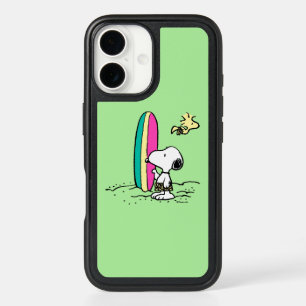 Peanuts   Snoopy & Woodstock   Add Your Name iPhone 16 Case