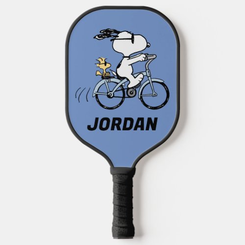 Peanuts  Snoopy  Woodstock  Add Your Name Pickleball Paddle