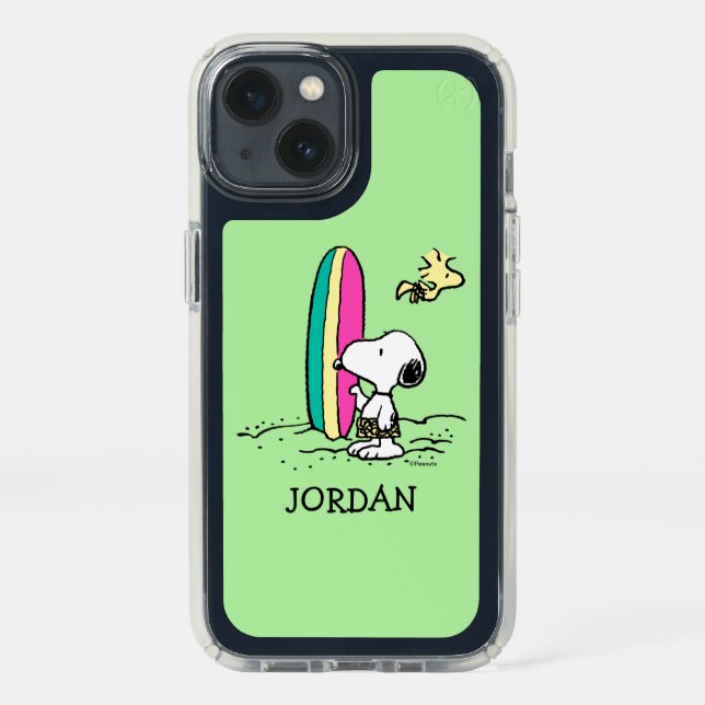 Peanuts | Snoopy & Woodstock | Add Your Name Speck iPhone 13 Case (Front)