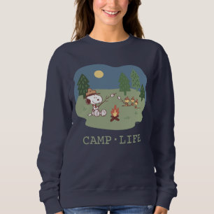 Peanuts Snoopy & Woodstock at the Campfire Sweatshirt