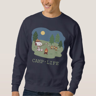 Peanuts Snoopy & Woodstock at the Campfire Sweatshirt