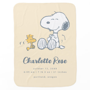 Peanuts | Snoopy & Woodstock Baby Blanket