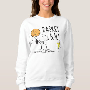 Peanuts   Snoopy & Woodstock Basketball Sweatshirt
