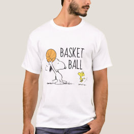 Peanuts Snoopy & Woodstock Basketball T-Shirt