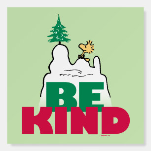 Peanuts   Snoopy & Woodstock Be Kind Foam Board