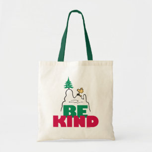 Peanuts Snoopy & Woodstock Be Kind Tote Bag