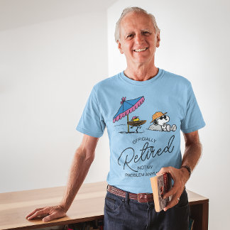 Peanuts | Snoopy & Woodstock Beach I'm Retired T-Shirt