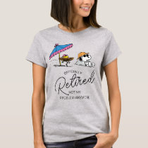 Peanuts | Snoopy & Woodstock Beach I'm Retired T-Shirt