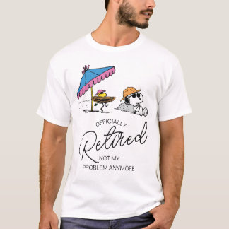 Peanuts | Snoopy & Woodstock Beach I'm Retired T-Shirt