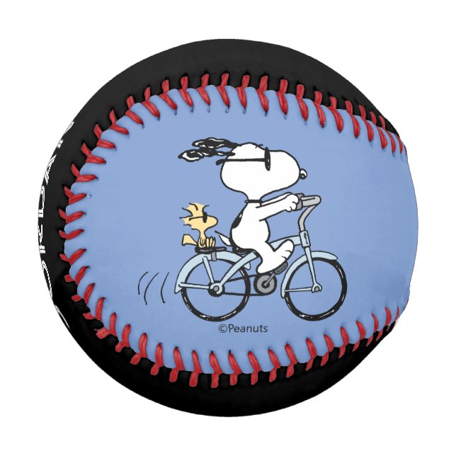Peanuts | Snoopy & Woodstock Bicycle Baseball (Front Left)