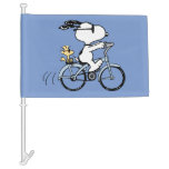 Peanuts | Snoopy &amp; Woodstock Bicycle Car Flag