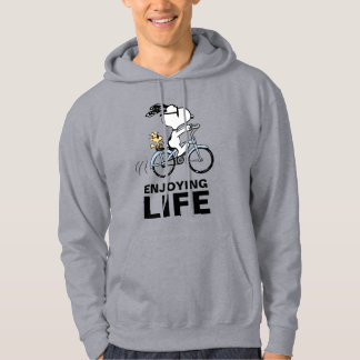 Peanuts | Snoopy & Woodstock Bicycle Hoodie